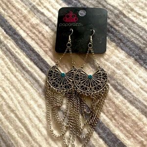 Butterfly style earrings